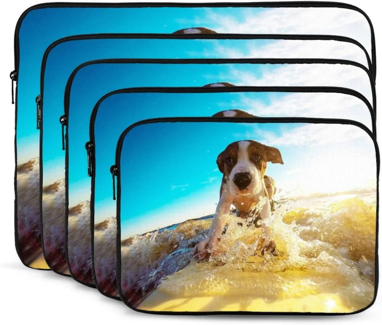 1-500PCS Custom Laptop Sleeve Bag Personalized Laptop Case Tablet Bag Briefcase Design Your Image Photo Text Logo Computer Notebook Bag for Men Women 10 12 13 15 17 Inch