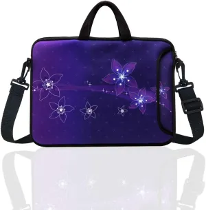 10-Inch Neoprene Laptop Tablet Shoulder Messenger Bag Case Sleeve for 9.7 10 10.1 10.5" Inch Netbook/Ipad Pro/Air (Star)
