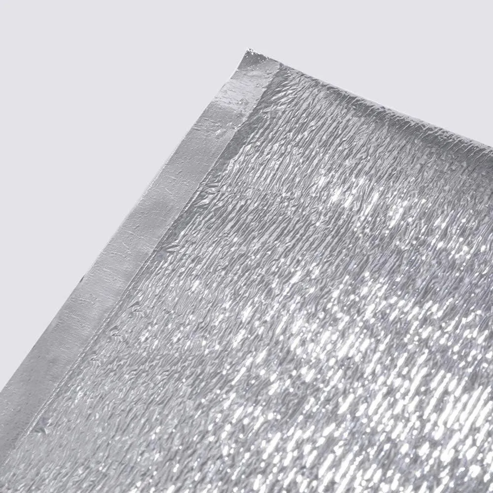 100Pcs Aluminum Foil Insulated Food Storage Bags for Thermal Cooling