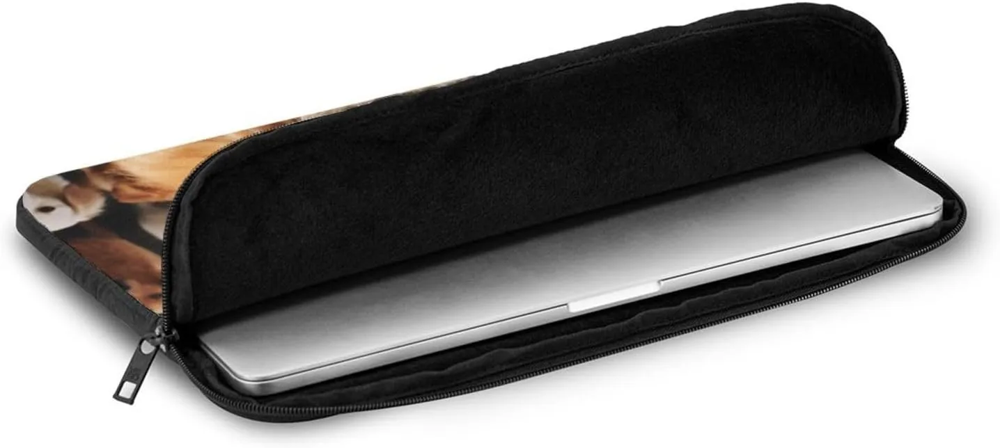 13 Inch Laptop Sleeve Bag Waterproof Shockproof Laptop Case Bag Dogs Retriever Computer Skin Bags Lightweight Tablet Carrying Case