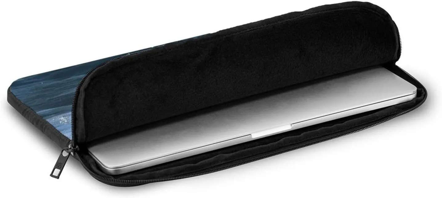 13 Inch Laptop Sleeve Bag Waterproof Shockproof Laptop Case Bag Jumping Whales Computer Skin Bags Lightweight Tablet Carrying Case