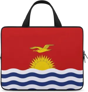 15-15.6 Inch Abkhazia Flag Laptop Sleeve Case, Durable Computer Bag with Handle