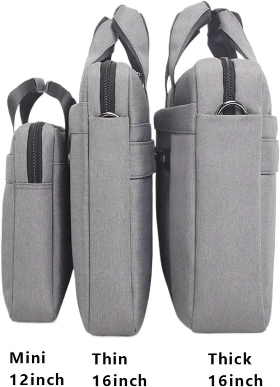 15.6 Inch Laptop Compartment Anti-Shock Briefcase, Laptop 15.6 Inch Case for Men, Travel Bag for Work Office Conference