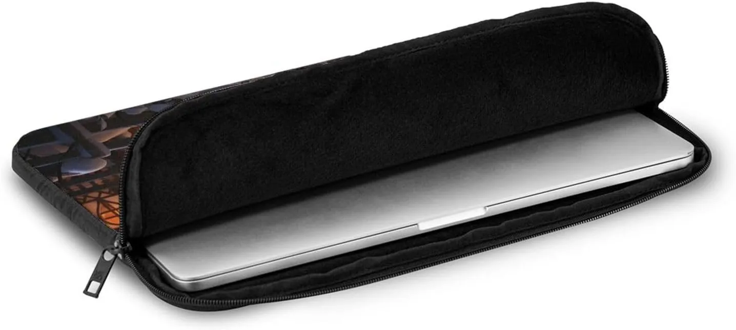 17 Inch Laptop Sleeve Bag Waterproof Shockproof Laptop Case Bag Christmas Home Computer Skin Bags Lightweight Tablet Carrying Case