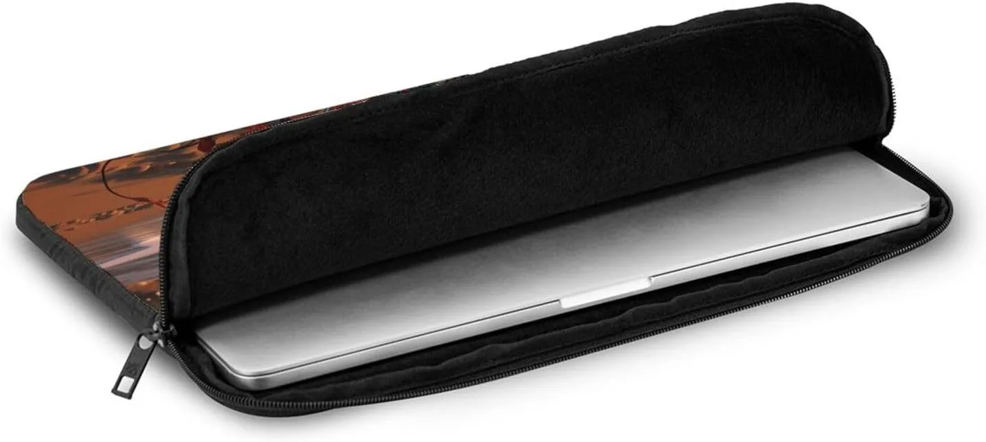 17 Inch Laptop Sleeve Bag Waterproof Shockproof Laptop Case Bags Lightweight Computer Skin Bag Colorful Surfboard Tablet Carrying Case