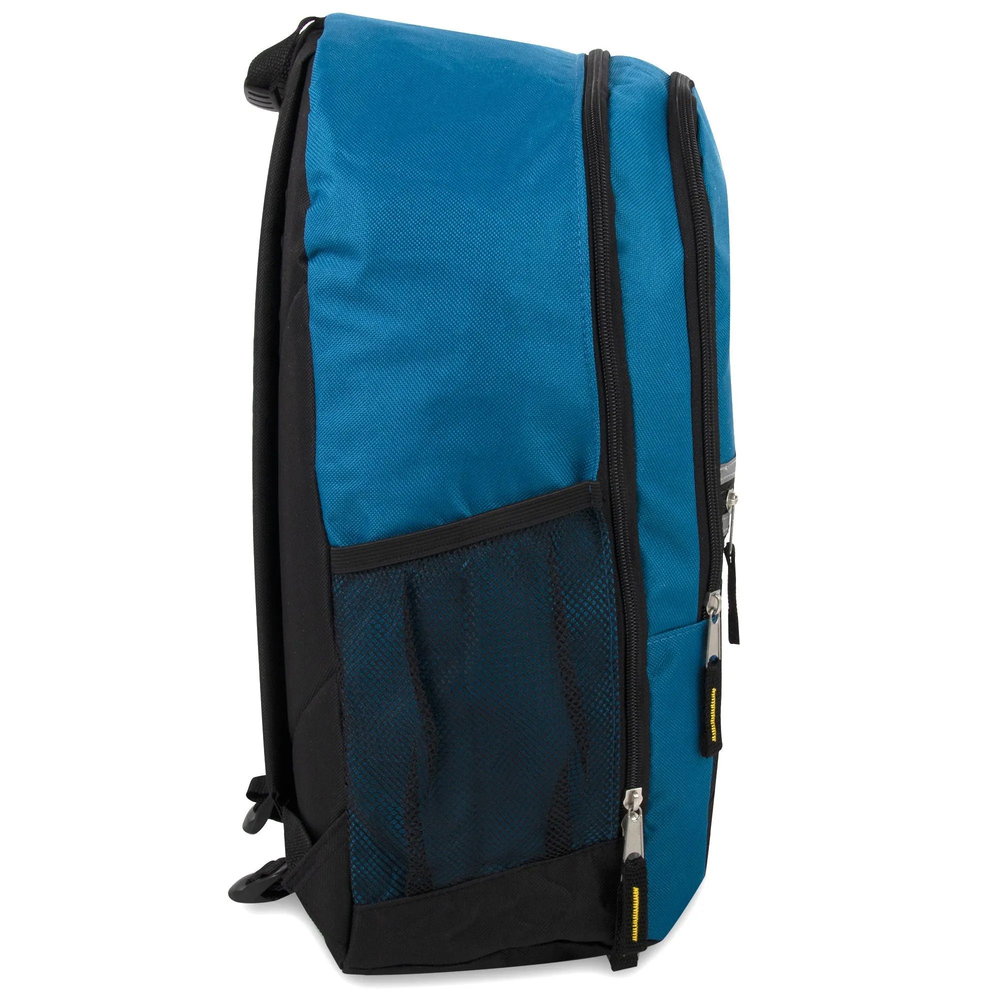 18 Inch Multi-Pocket Reflective Backpack -  5 Dark Colors