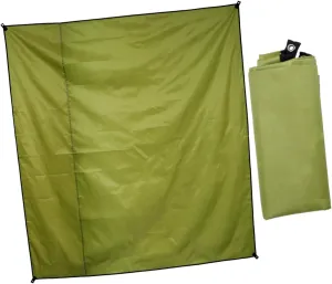 1pc Portable Ground Mat Oxford Cloth Camping and Beach Blanket for Outdoor Activities Green Lightweight and Easy to Carry