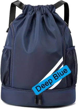 1pc, Sports Backpack, Backpack, Drawstring Bag, Swimming, Outdoor Activities, Fitness, Camping, Cycling, Hiking