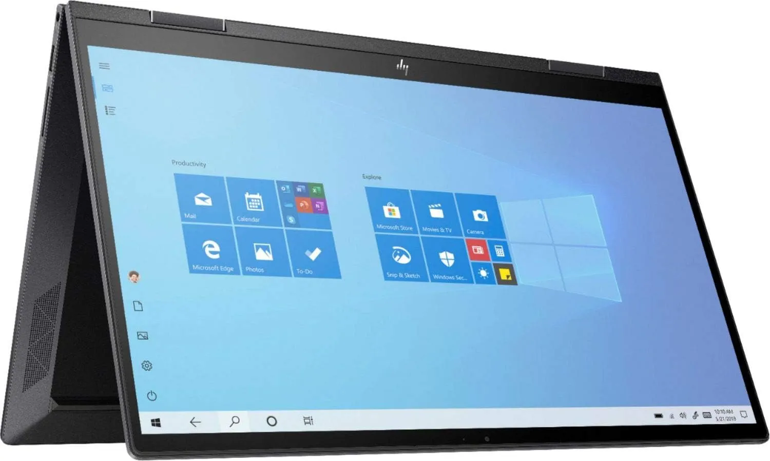 2020 HP Envy x360 2-in-1 Laptop, 15.6" Full HD Touchscreen, AMD Ryzen 5 4500U Processor up to 4.0GHz, 8GB Memory, 256GB PCIe SSD, Backlit Keyboard, HDMI, Wi-Fi, Windows 10 Home, Nightfall Black