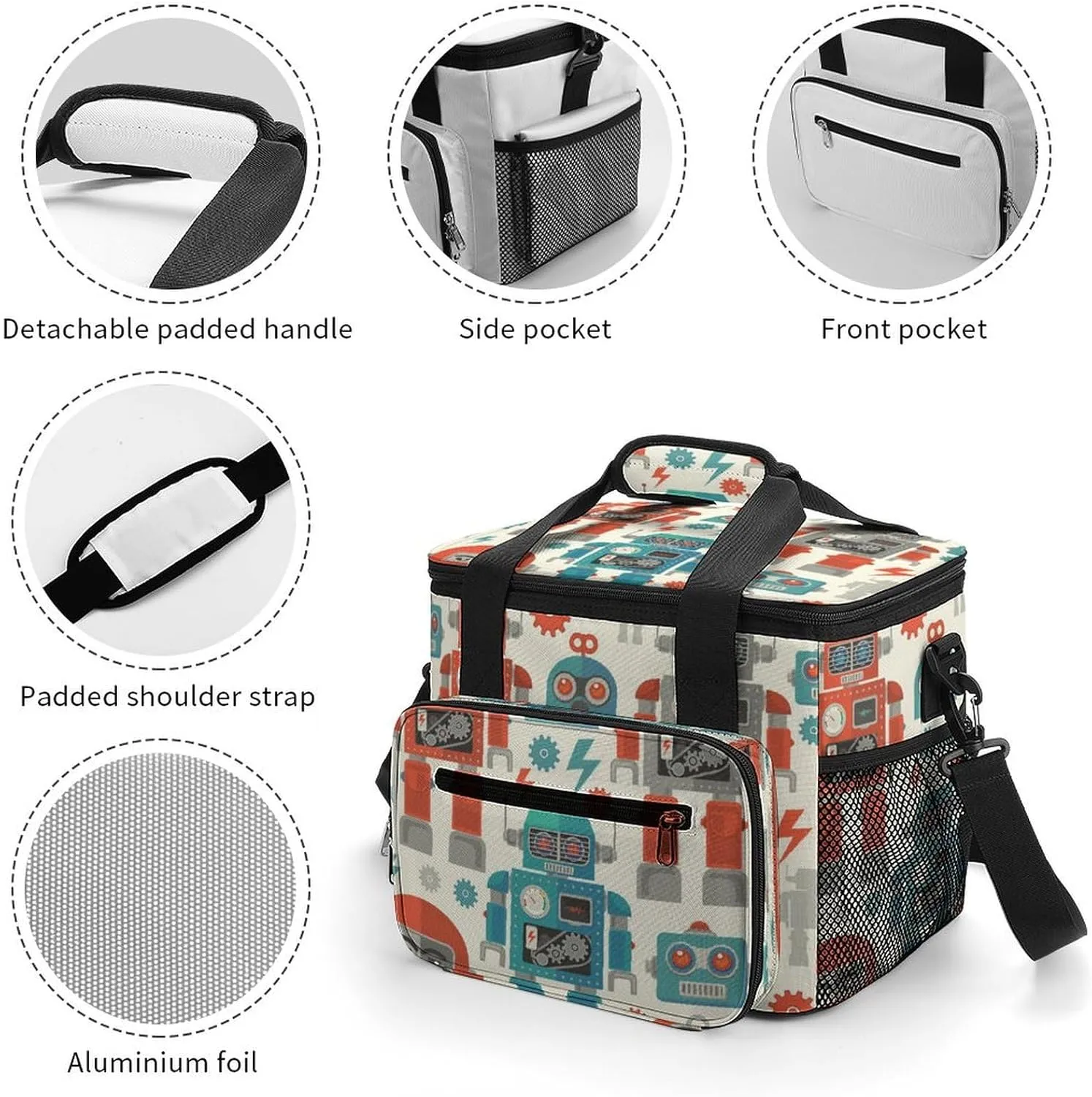 22.5L Insulated Camping Coolers Bag Large Leakproof Ice Chest for Beach Travel Picnic