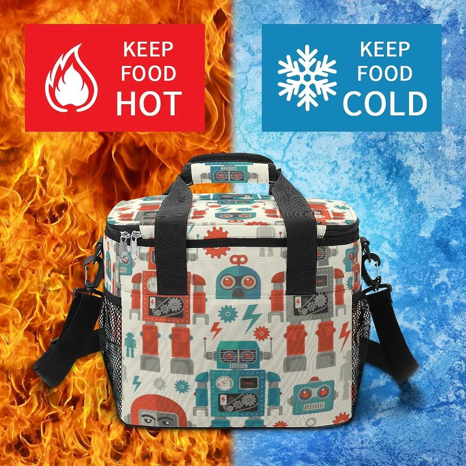 22.5L Insulated Camping Coolers Bag Large Leakproof Ice Chest for Beach Travel Picnic