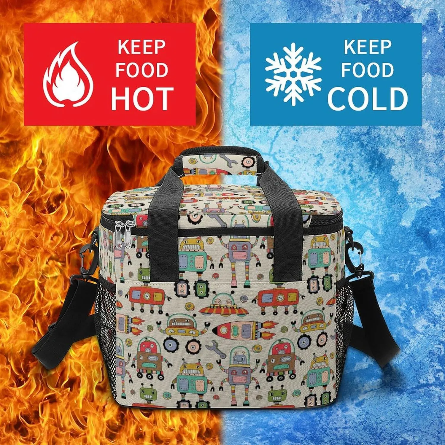 22.5L Insulated Camping Coolers Bag Large Leakproof Ice Chest for Beach Travel Picnic