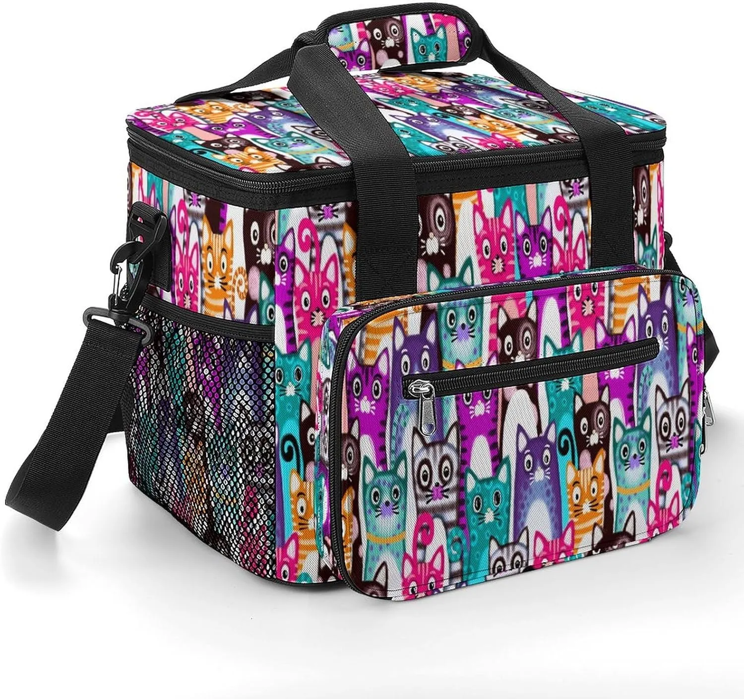 22.5L Waterproof Soft Cooler BagInsulated Lunch Box for Camping Fishing Beach Road Trips