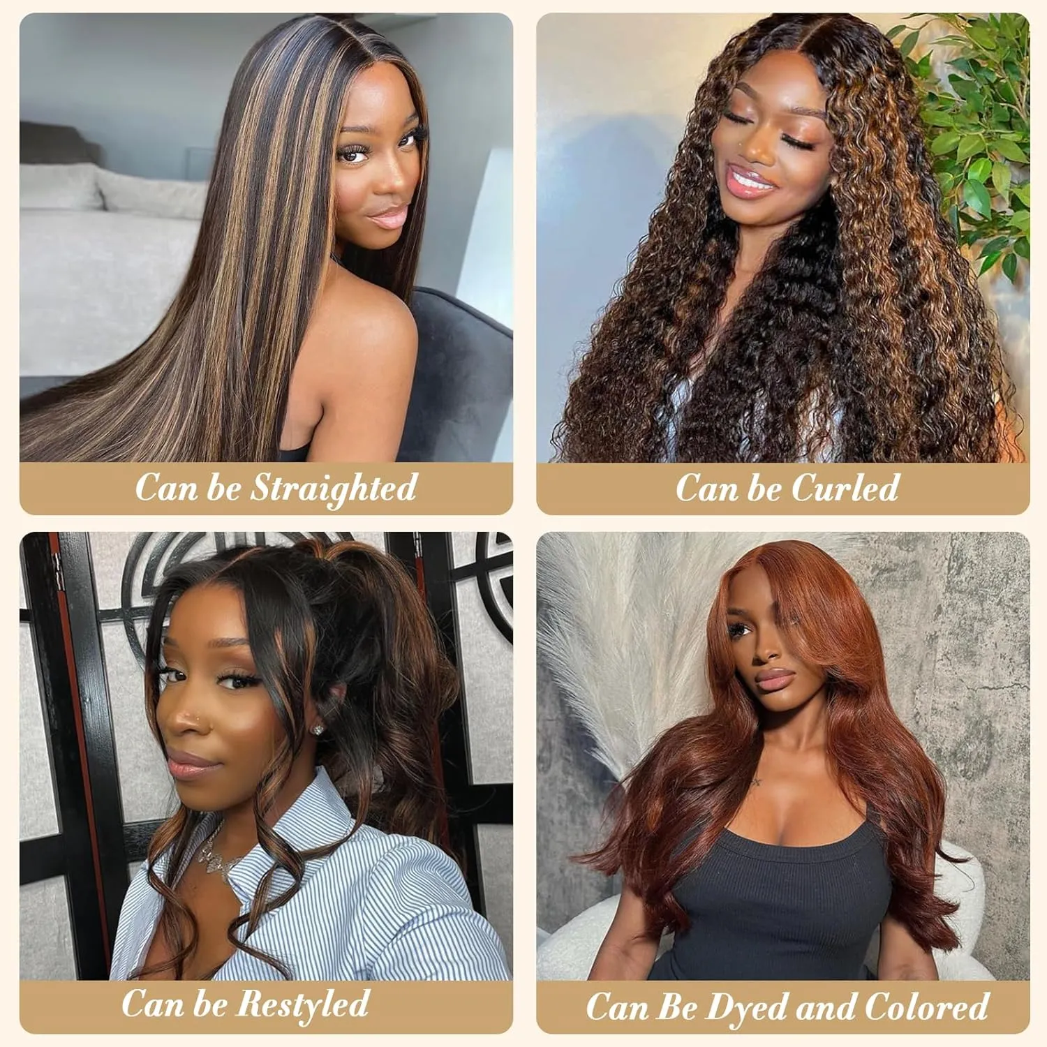 30 Inch Ombre Lace Front Wig Human Hair 210% Density FB/30 Human Hair Wig 13x6 Body Wave Lace Wigs Human Hair Pre Plucked HD Frontal wig For Women Highlight Glueless Wigs