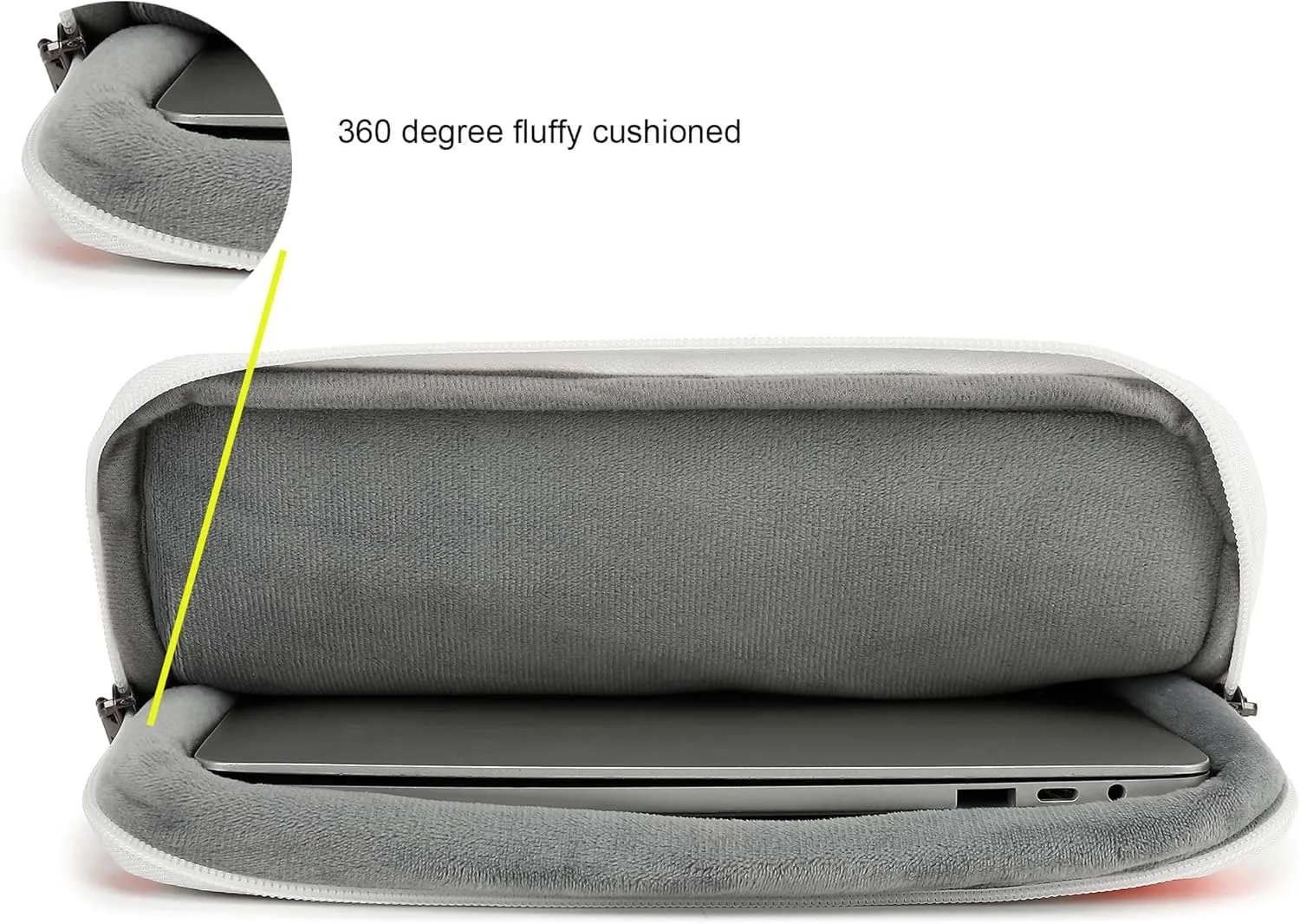 360° Protective 3 Pockets Laptop Sleeve Case Bag with Handle for MacBook Air 15 inch,MacBook Pro 16 inch and 15.6 inch Screen Laptop (Blue Marble)