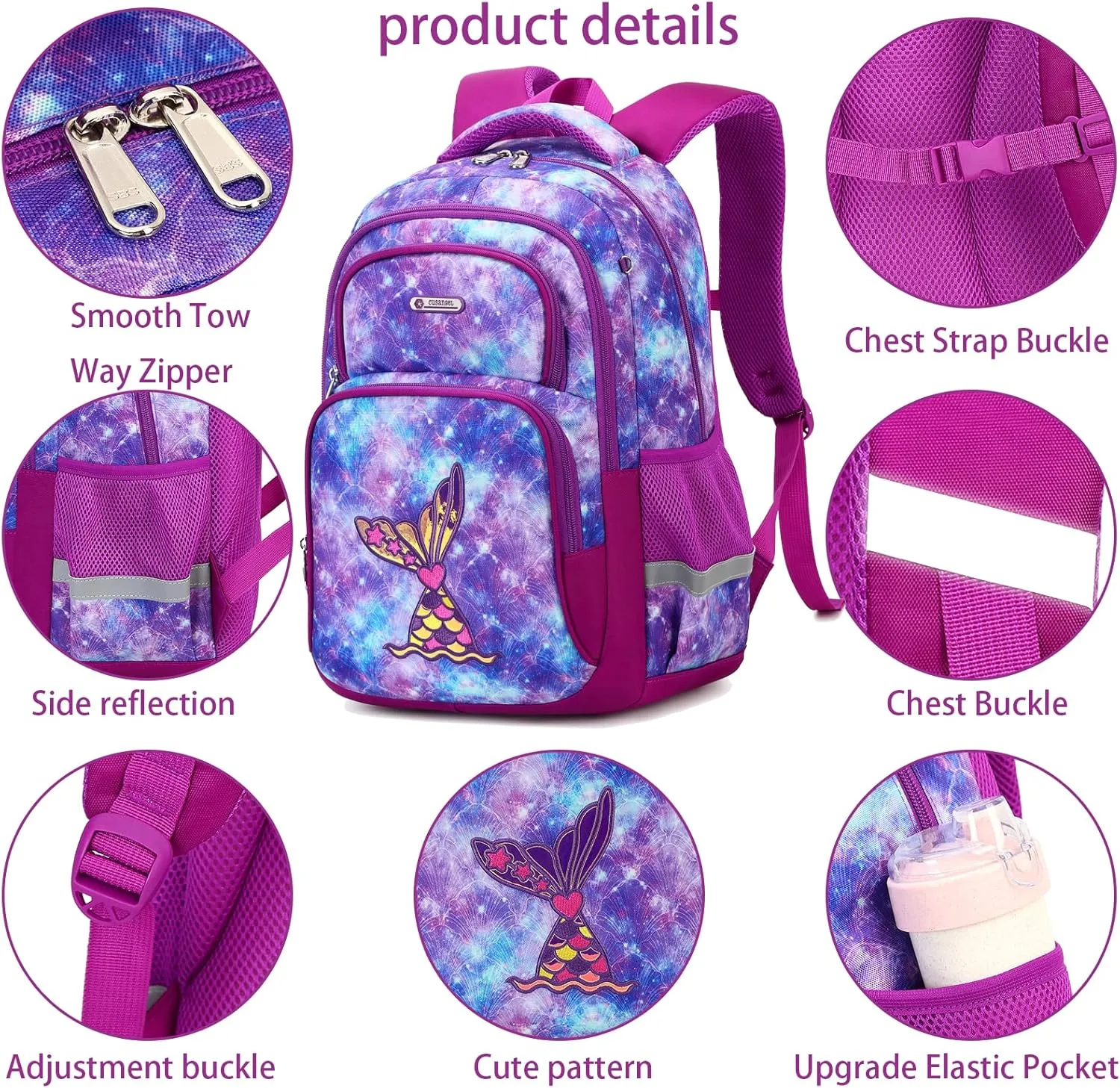 3Pcs Boys Dinosaur Backpack Set with Lunch Box Pencil Case, School Book Bag for Kids Elementary Preschool…