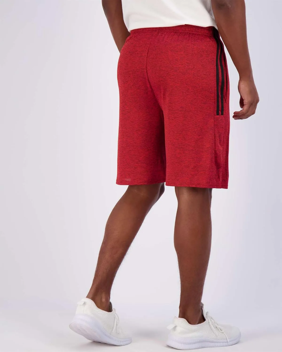 5 Pack Men's Active Quick Dry Fit Shorts - Athletic Running Gym Workout Casual Shorts with Pockets Bulk