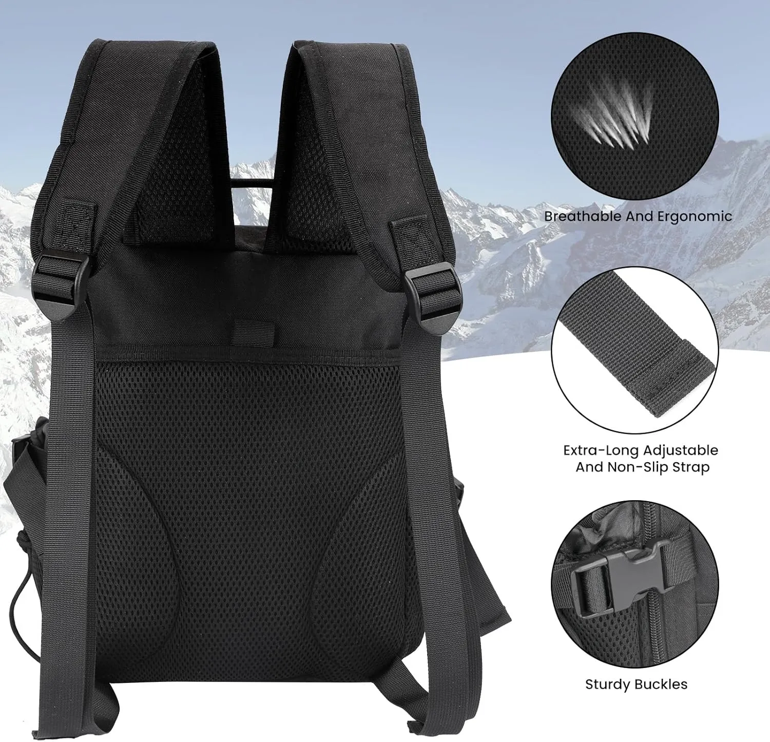 9L Mini Tactical Backpack Small Military Gym Bag for Men Women Molle Daypack Camping Backpack with Patch(Black)