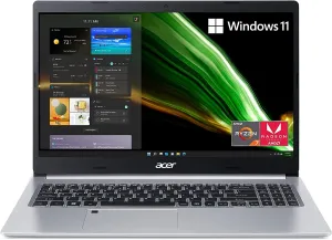 acer Aspire 5 A515-2022 New Laptop - 15.6" FHD IPS - 4-Core AMD Ryzen 7 3700U - 8GB DDR4 256GB SSD - AMD Radeon Graphics - Wi-Fi 6 - Backlit Keyboard - Fingerprint - Win10 Home - CCG 32GB USB