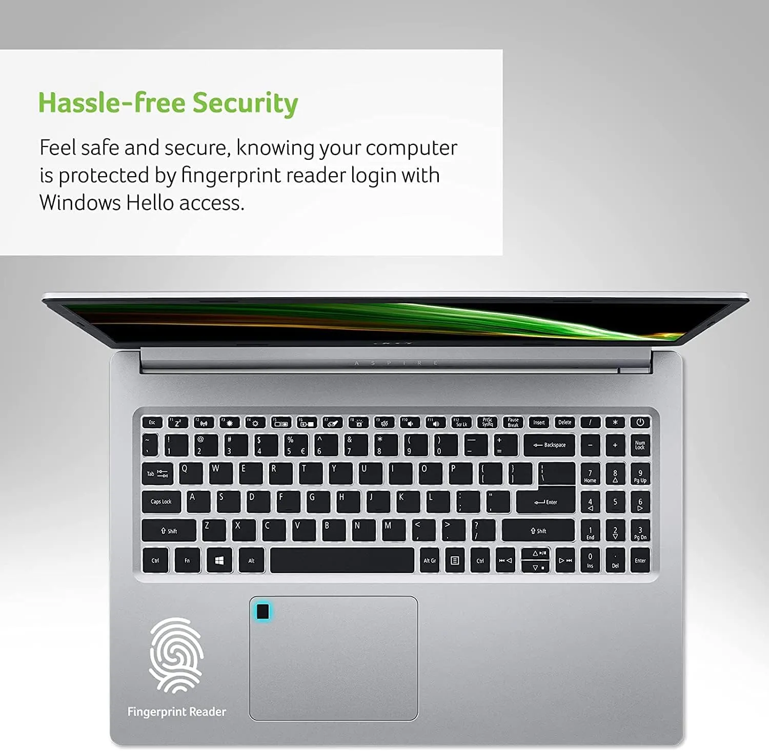 acer Aspire 5 A515-2022 New Laptop - 15.6" FHD IPS - 4-Core AMD Ryzen 7 3700U - 8GB DDR4 256GB SSD - AMD Radeon Graphics - Wi-Fi 6 - Backlit Keyboard - Fingerprint - Win10 Home - CCG 32GB USB