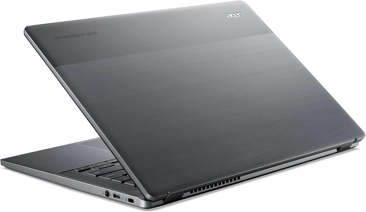 Acer Chromebook Plus 514 Laptop with Google AI – 14" WUXGA 1920 x 1200 IPS Display | AMD Ryzen 3 7320C | 8GB LPDDR5X | 128GB SSD | Wi-Fi 6E | FHD Camera | Chrome OS | Steel Gray | CB514-3H-R6G5
