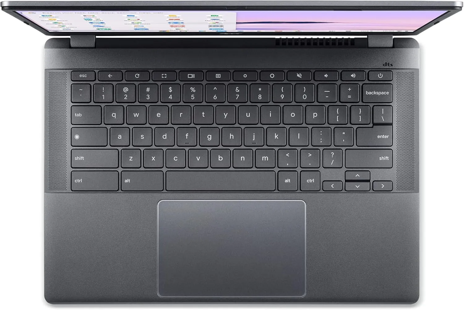 Acer Chromebook Plus 514 Laptop with Google AI – 14" WUXGA 1920 x 1200 IPS Display | AMD Ryzen 3 7320C | 8GB LPDDR5X | 128GB SSD | Wi-Fi 6E | FHD Camera | Chrome OS | Steel Gray | CB514-3H-R6G5