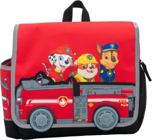 AI ACCESSORY INNOVATIONS Paw Patrol Backpack For Kids & Toddlers, School Bag for Boys and Girls, 3D Front Pocket Features Marshall, Chase, Skye, & Rubble, 11.5 Inches