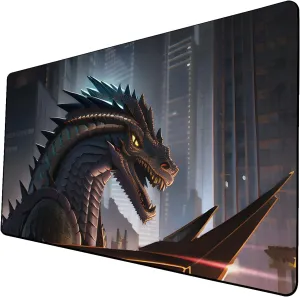AI Painting TCG Playmat - MTG Trading Card Game Mat, 24x14 Inches Premium MTG Playmat - The Perfect Companion for Intense Card Battles - Fantasy Dark Vampire Lotus-059