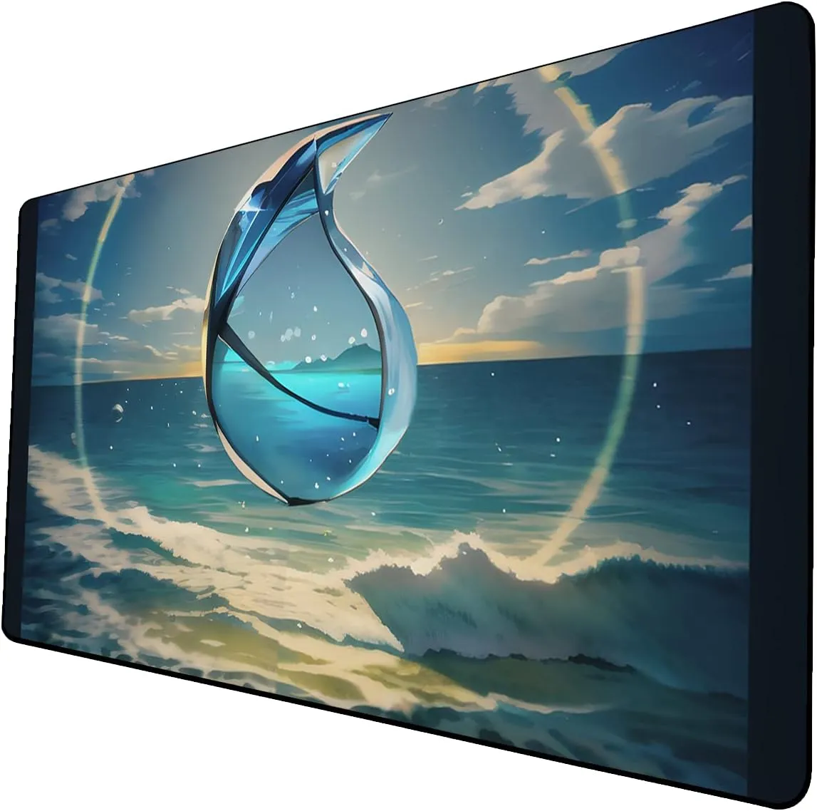 AI Painting TCG Playmat - MTG Trading Card Game Mat, 24x14 Inches Premium MTG Playmat - The Perfect Companion for Intense Card Battles - Fantasy Dark Vampire Lotus-081
