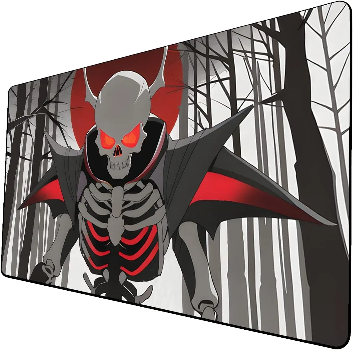 AI Painting TCG Playmat - MTG Trading Card Game Mat, 24x14 Inches Premium MTG Playmat - The Perfect Companion for Intense Card Battles - Fantasy Dark Vampire Lotus-094