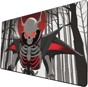 AI Painting TCG Playmat - MTG Trading Card Game Mat, 24x14 Inches Premium MTG Playmat - The Perfect Companion for Intense Card Battles - Fantasy Dark Vampire Lotus-094