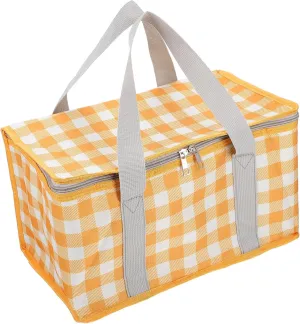 Alipis Insulated Reusable Waterproof Bag Lunch Bag Zipper Multi-function Easy to Carry