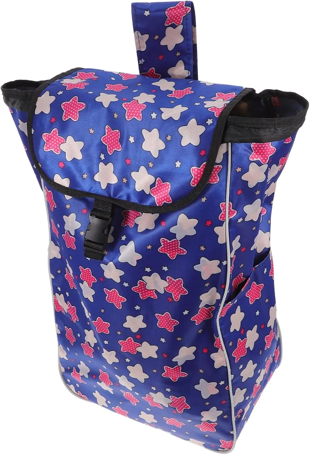 Alipis Large Bag on Wheels Waterproof Oxford Cloth Shopping Trolley Collapsible Grocery Bag for Shopping Heavy Duty Produce Tote