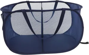Alipis Mesh Laundry Bags Laundry Hamper Collapsible Laundry Baskets Storage Basket Hampers for Laundry Clothes Hamper Clothes Basket Laundry Foldable Laundry Baskets Net Handle Child Grid