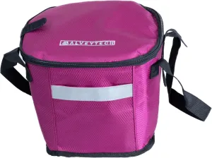 AlveyTech Berry Insulated Basket Bag - Large Capacity Durable Polyester & PE Foam Organizer Bags with Extra Pocket, Secure Hook and Strap, Storage Accessories for Mobility Scooters, Power Chair, eBike