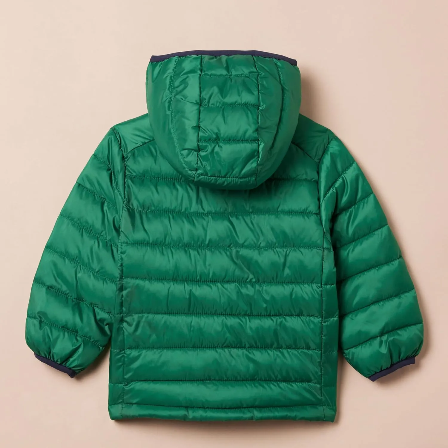 Amazon Essentials Boys and Toddlers' Lightweight Water-Resistant Packable Hooded Puffer Jacket