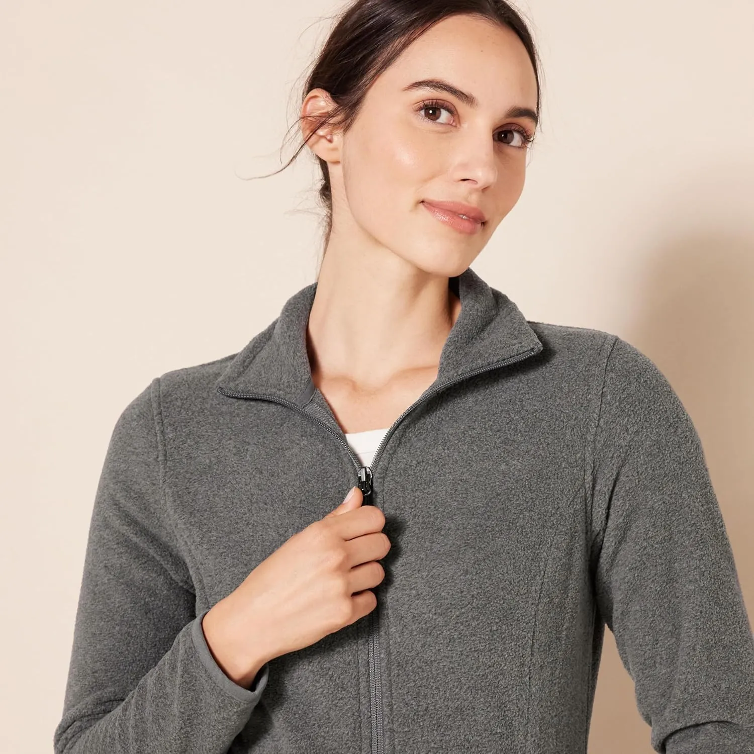Amazon Essentials Women's Classic-Fit Full-Zip Polar Soft Fleece Jacket (Available in Plus Size)