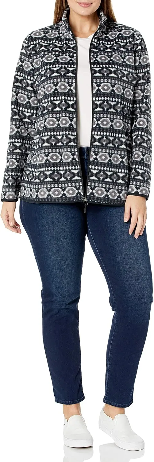 Amazon Essentials Women's Classic-Fit Full-Zip Polar Soft Fleece Jacket (Available in Plus Size)