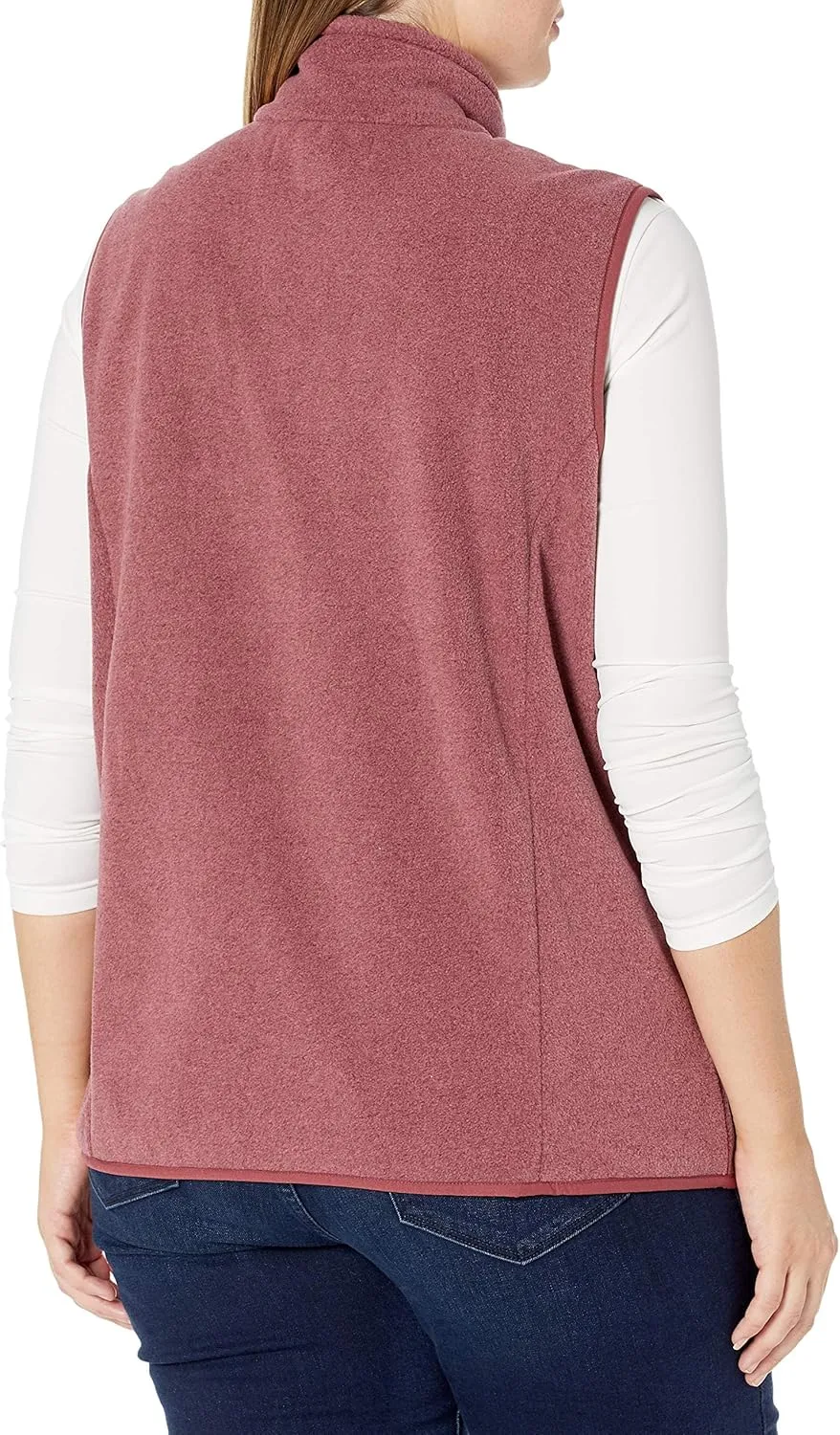 Amazon Essentials Women's Classic-Fit Sleeveless Polar Soft Fleece Vest (Available in Plus Size)
