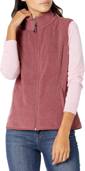 Amazon Essentials Women's Classic-Fit Sleeveless Polar Soft Fleece Vest (Available in Plus Size)