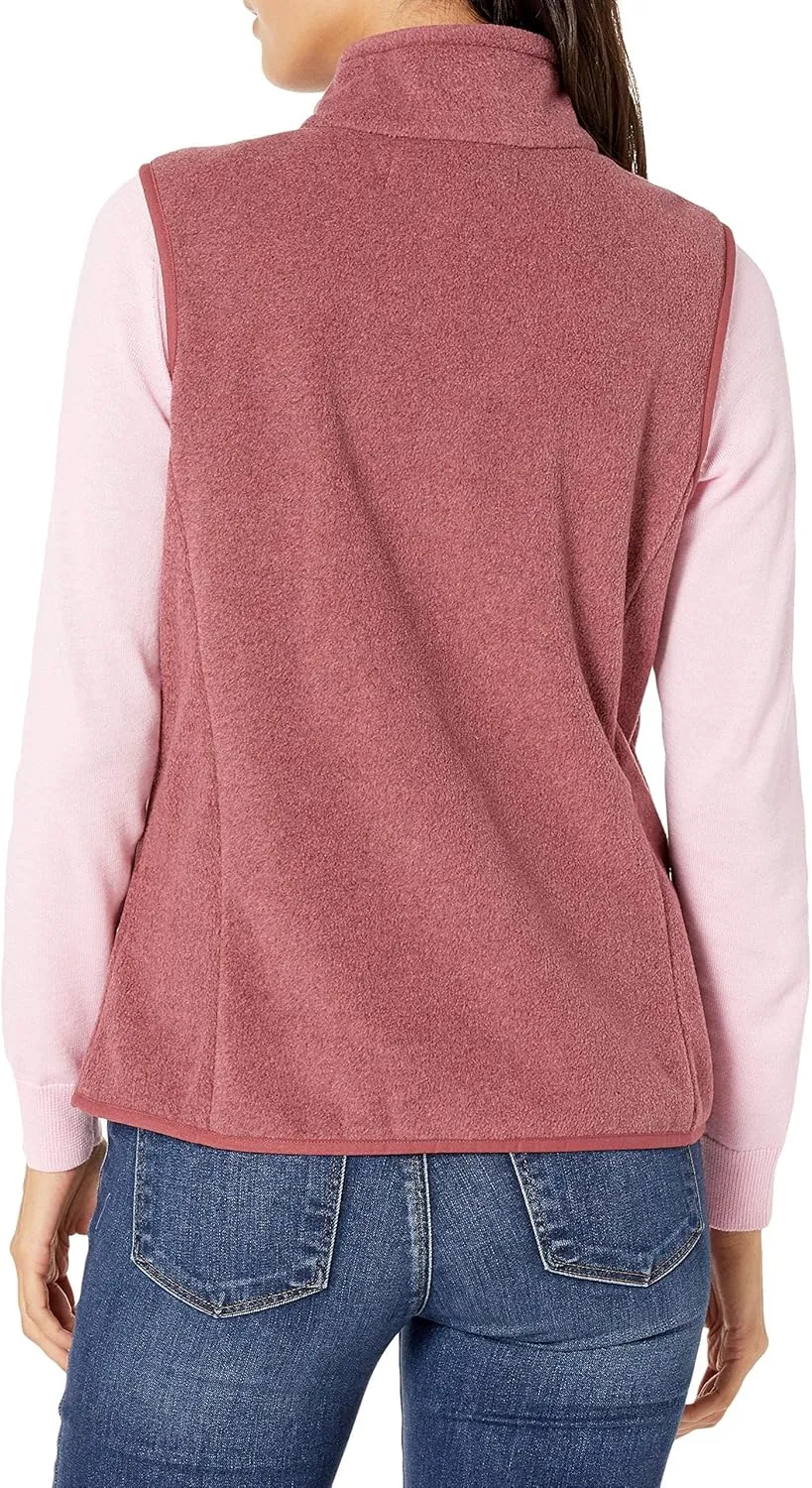 Amazon Essentials Women's Classic-Fit Sleeveless Polar Soft Fleece Vest (Available in Plus Size)