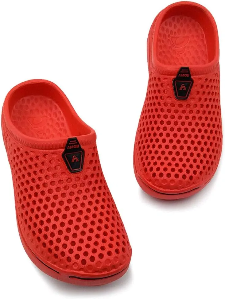Amoji Kids Garden Clogs Slippers