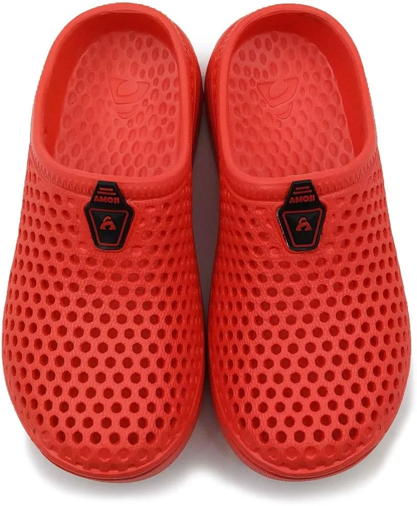 Amoji Kids Garden Clogs Slippers