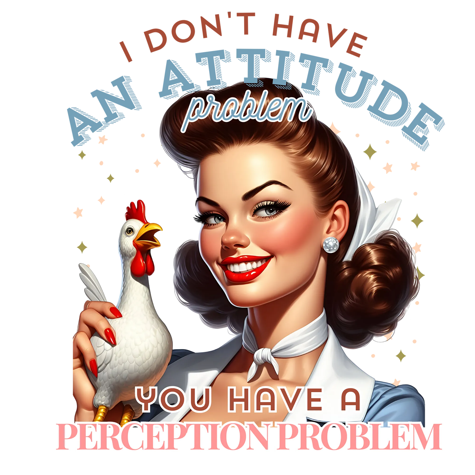 An Attitude Jumbo Tote