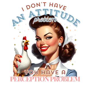 An Attitude Jumbo Tote