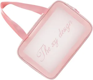 Angoily Portable Makeup Bag Large Capacity Travel Toiletry Bag Dry/Wet Separation for Women, As Shown, 26.5x16.5cm