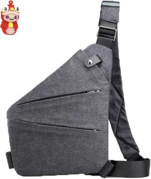 Anti Theft Travel Bag, Lightweight Adjustable Strap Travel Purses Anti Theft Crossbody Bags for Unisex