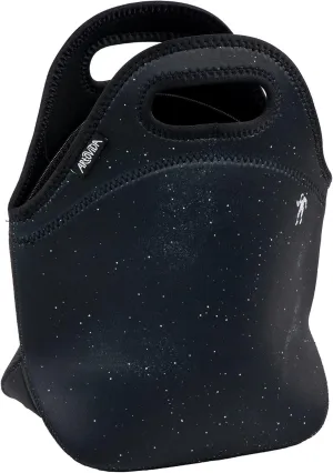 Artists Collective Insulated Neoprene Lunch Bag - Washable Soft Lunch Tote for Work and Picnic - Design by Tobe Fonseca (Brazil) Gravity - Classic