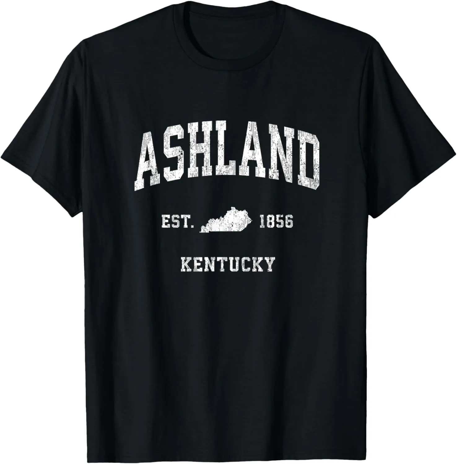 Ashland Kentucky KY Vintage Athletic Sports Design T-Shirt