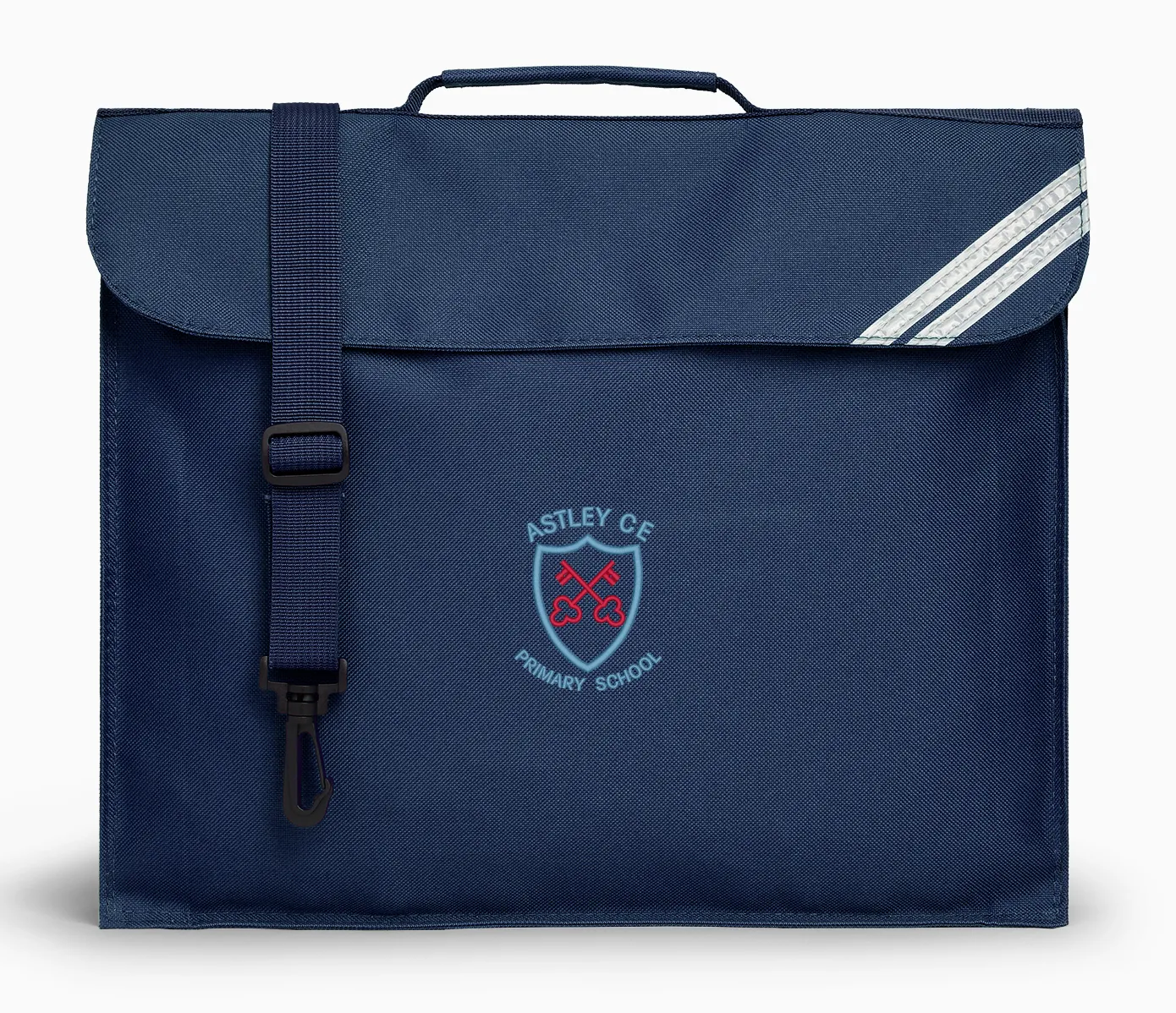 Astley CE Primary School Book Bag - Navy